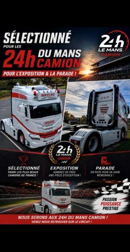 Notre camion sélectionné pour les 24 Heures Camions du Mans 2026!